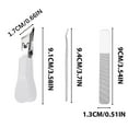 thumbnail image 5 of Msgweeeg Finger Nail Clippers Adult Toenail Clippers for Thick Toenails Beak Nail Clippers Three Sets Of Beak Beveled Nail Clippers, 5 of 8