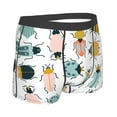 thumbnail image 3 of Balery Colorful Insects Men's Boxer Briefs, Soft and Breathable Cotton Underwear with nylon Waistband-X-Large, 3 of 9