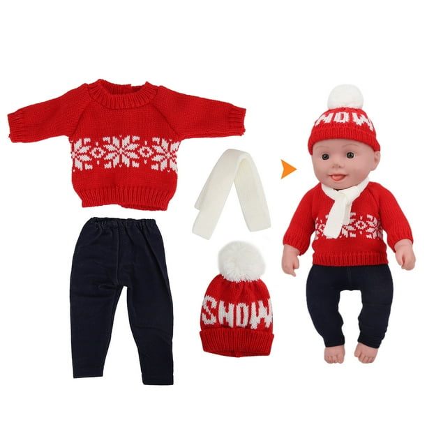 Ropa Accesorios para muñecas Suéter de Navidad para muñecas Traje de muñeca para niñas para muñecas de 18 pulgadas / 43 cm para el hogar ANGGREK Otros