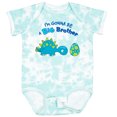 thumbnail image 3 of Inktastic Happy Dinosaur Future Big Brother Boys Baby Bodysuit, 3 of 5