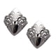 thumbnail image 4 of 2 protectores de metal para zapatos con punta alta, para cubrir tacones altos. plata, 4 of 9