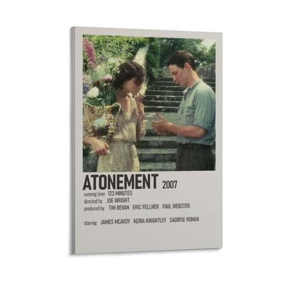 Atonement Movie Posters (11) Poster Cool Artworks Painting Wall Art Canvas Prints Hanging Picture Home Decor Posters