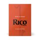 thumbnail image 2 of Cañas para clarinete bajo D'Addario Rico REA1035 Strength 3.5, paquete de 10, 2 of 5