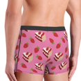 thumbnail image 3 of Goofa Strawberry Cake Printed Men's Boxer Briefs Underwear, Moisture-Wicking Underwear, Trunk,Soft and Breathable Cotton Underwear-X-Large, 3 of 9