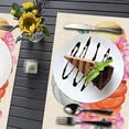 thumbnail image 5 of Autumn Pumpkin Placemats Halloween Watercolor Pink Flowers Rosehip Set of 4 Linen Kitchen Table Mats Easy to Clean for Dining Table 18X12 Inch, 5 of 5
