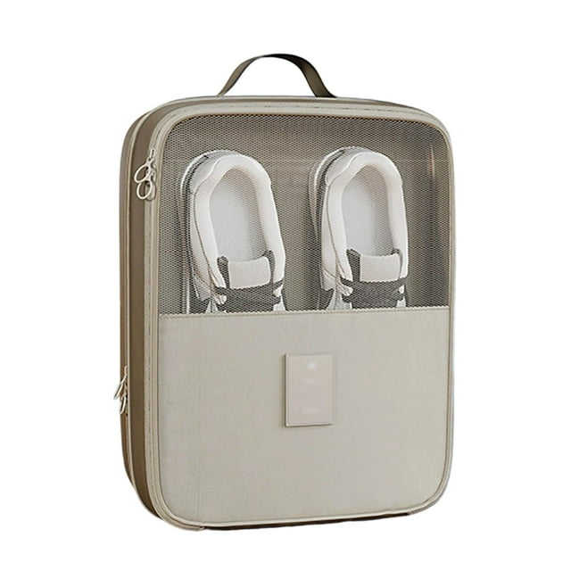 Travel Shoe Storage Bag Breathable Organizer Portable Fabric Shoe Protector For Home And Journey Storage Solution