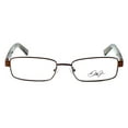 thumbnail image 5 of Dale Earnhardt Jr. 6773 Designer Reading Glasses in Brown. Custom made using eyeglass frames and optical grade reader lenses. +1.50, 5 of 5