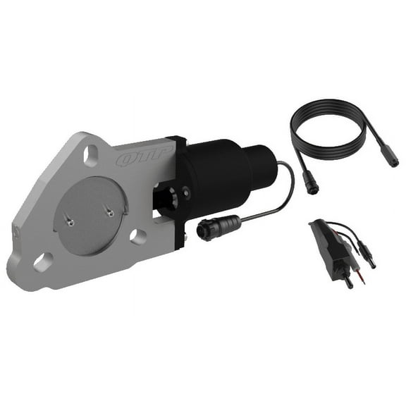 QTP 2.25in Bolt-On QTEC Electric Cutout Valve - Single