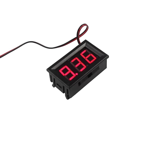 Digital Voltmeter Dc 100v 10a Voltmeter Ammeter Blue + Red Led Amp Dual Digital Volt Meter Gauge Electromobile Motorcycle Car