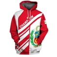 thumbnail image 2 of Sudadera con capucha con estampado 3D del emblema nacional de Perú para hombre, ropa de moda, sudaderas deportivas, ropa de calle informal, jerséis de manga larga, 2 of 4