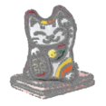 thumbnail image 4 of Manta de aire acondicionado con bordado de León de baile tradicional, colcha de franela de terciopelo con estampado 3d, cojín decorativo para sofá, silla y coche, 4 of 4