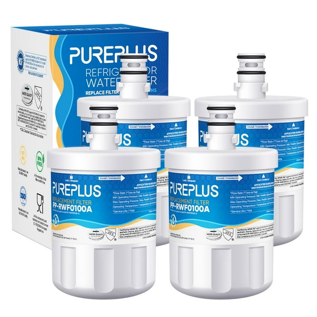 Filtro de agua de refrigerador PUREPLUS de repuesto para LG LT500P
