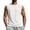 White, variant on Lopecy-Sta Men Tank Tops Crew Neck Geometric Stitch Rivet Decor Sleeveless Streetwear Loose Casual Workout Shirts