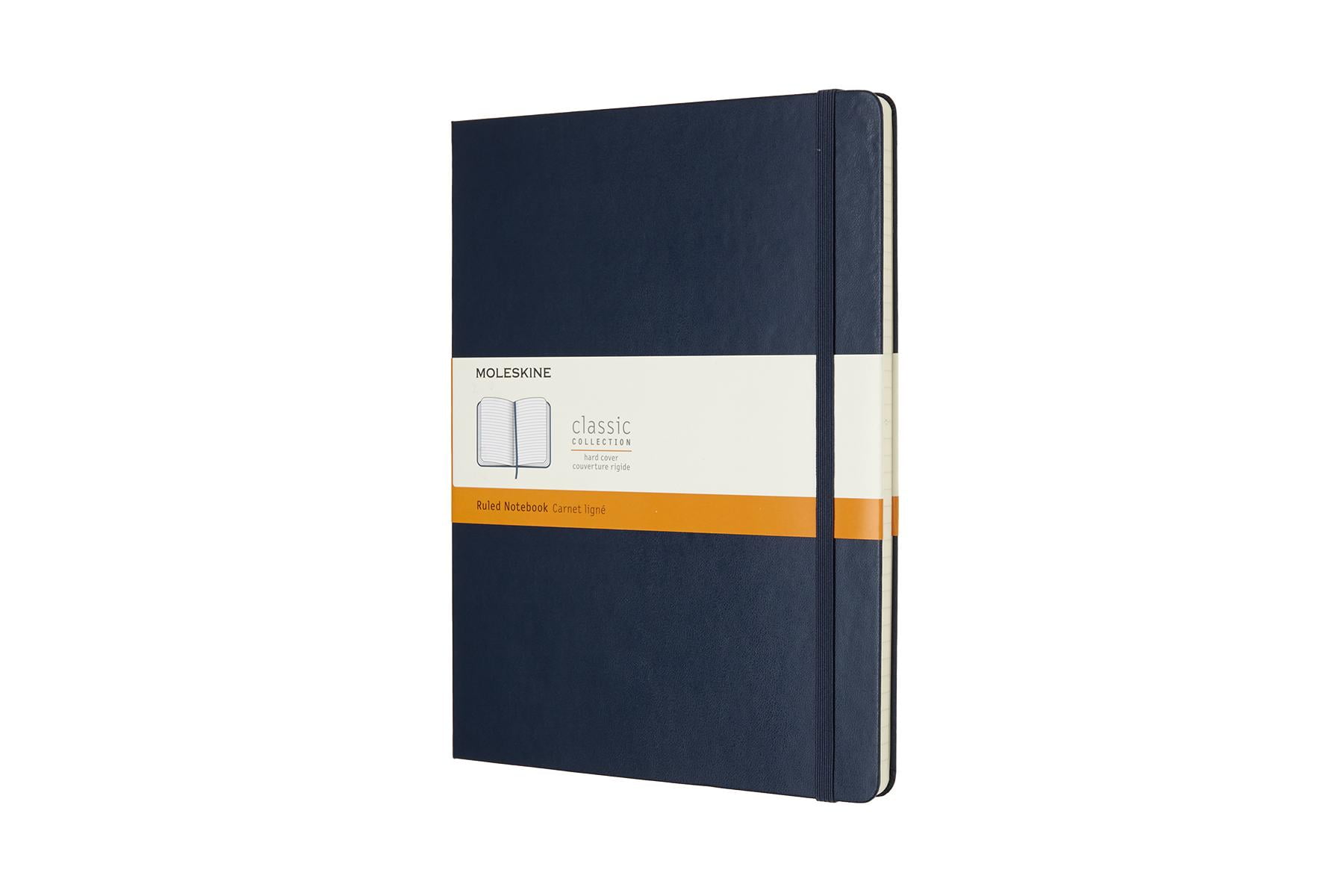 Moleskine Classic Notebook, Extra Large, Ruled, Sapphire Blue, Hard Cover (7.5 X 10) (Other)