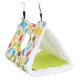 thumbnail image 5 of Hamaca cálida de invierno para pájaros, gruesa, colgante, triangular, para loros, para pájaros, 5 of 14