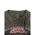thumbnail image 3 of Billabong T-Shirt Noir pour Femmes Tournée Mondiale 1973 T-Shirt à Imprimé Graphique P/P (S01), 3 of 8