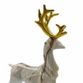 thumbnail image 6 of Baoblaze 2 Pieces Deer Figurines Desktop Ornament Resin Elk Statue Miniature Figurine for Yellow, 6 of 8