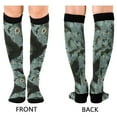 thumbnail image 4 of FORMRS Womens Knee High Socks Casual Long Thick Travel Daily Wear, 2 Pairs, Mystic Crows Pattern, 4 of 6