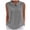 *Gray, variant on VBVC Women's Peter Pan Collar Sleeveless Blouse, Ladies' Waffle Woven Tank Top, Elegant Solid Color Work Shirt For Women,Black,S-2XL