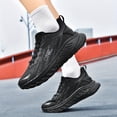 thumbnail image 6 of Lightweight And Breathable Men's Racing Shoes for Road Running; Outdoor Marathon Training Shoes  Low-top Sports Shoes for Fitness And Exercise Anti-slip And Wear-resistant Shoe with Laces for Adults;, 6 of 9