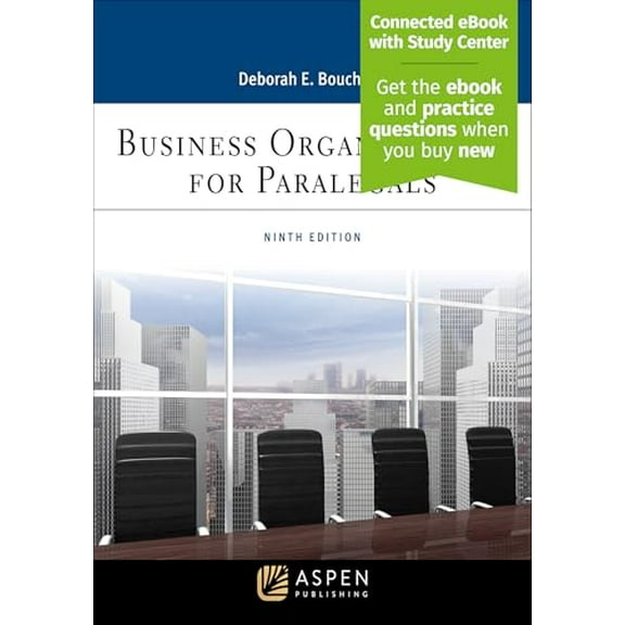 Pre-Owned Business Organizations for Paralegal, 9781543826906, 1543826903, Paperback, 9 edition