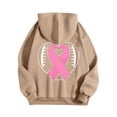 thumbnail image 7 of Godom Womens Floral Hoodies Sweatshirts Casual Long Sleeve Loose Fit Drawstring Hooded Pullover, 7 of 7