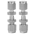 thumbnail image 2 of Connecteur de Cloison de Raccordement, 2 Pcs Connecteur de Cloison 316 Joint de Montage en Acier Inoxydable Connecteur de Cloison Efficacité Maximale, 2 of 14