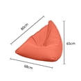 thumbnail image 4 of Diconna Lazy Sofa Cover with Bright Color Linen Fabric Unfilled Bean Bag, 4 of 9