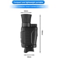 thumbnail image 2 of FlyFlise 12MP 1080P 4X Digital Zoom Monocular Infrared Night-Visions Device Day Night Use Photo Video Playback Modes 200M Full Dark Viewing Distance for Outdoor Hunts Boating Journey, 2 of 8