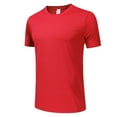 thumbnail image 5 of kamemir Comfort Colors Tshirt Men's Classic Everyday Soft, Comfortable T-Shirt Red,L, 5 of 6