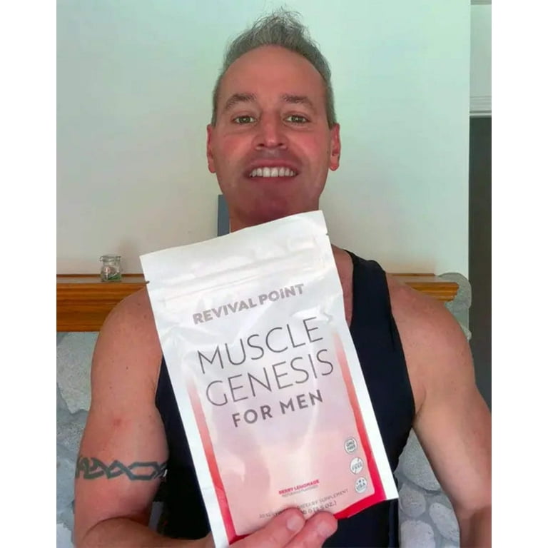 Muscle Genesis for Men with HMB, Muscle Support Supplement