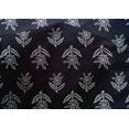 thumbnail image 4 of oneOone Cotton Silk Fabric Leaves & Floral Block Decor Fabric Printed BTY 42 Inch Wide, 4 of 4