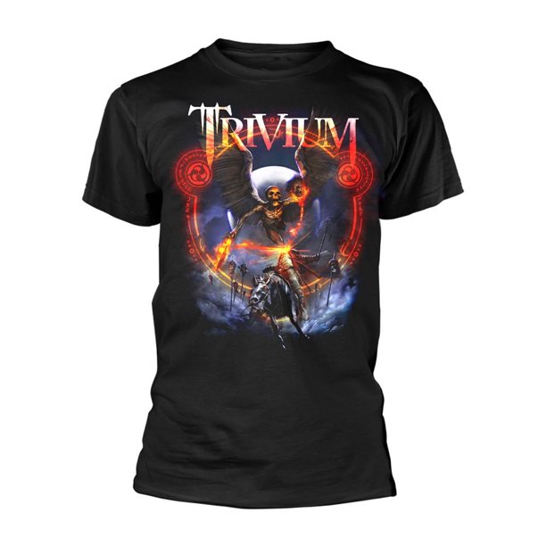 Trivium - Camiseta Death Rider para Adultos Unisex (Negro)
