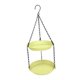 thumbnail image 5 of Accesorios de alimentación de aves amantes de los pájaros regalos fáciles de limpiar niños con patio de doble placa, adorno de decoración del jardín Amarillo, 5 of 8