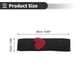 thumbnail image 4 of Almohadilla para cinturón de seguridad roja Unique Bargains de 25 cm, cojín para correa de cinturón de seguridad, acolchado para hombros, 2 piezas, 4 of 6