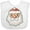 AA-White, variant on Inktastic Cute Santa Claus Face Boys or Girls Baby Bib