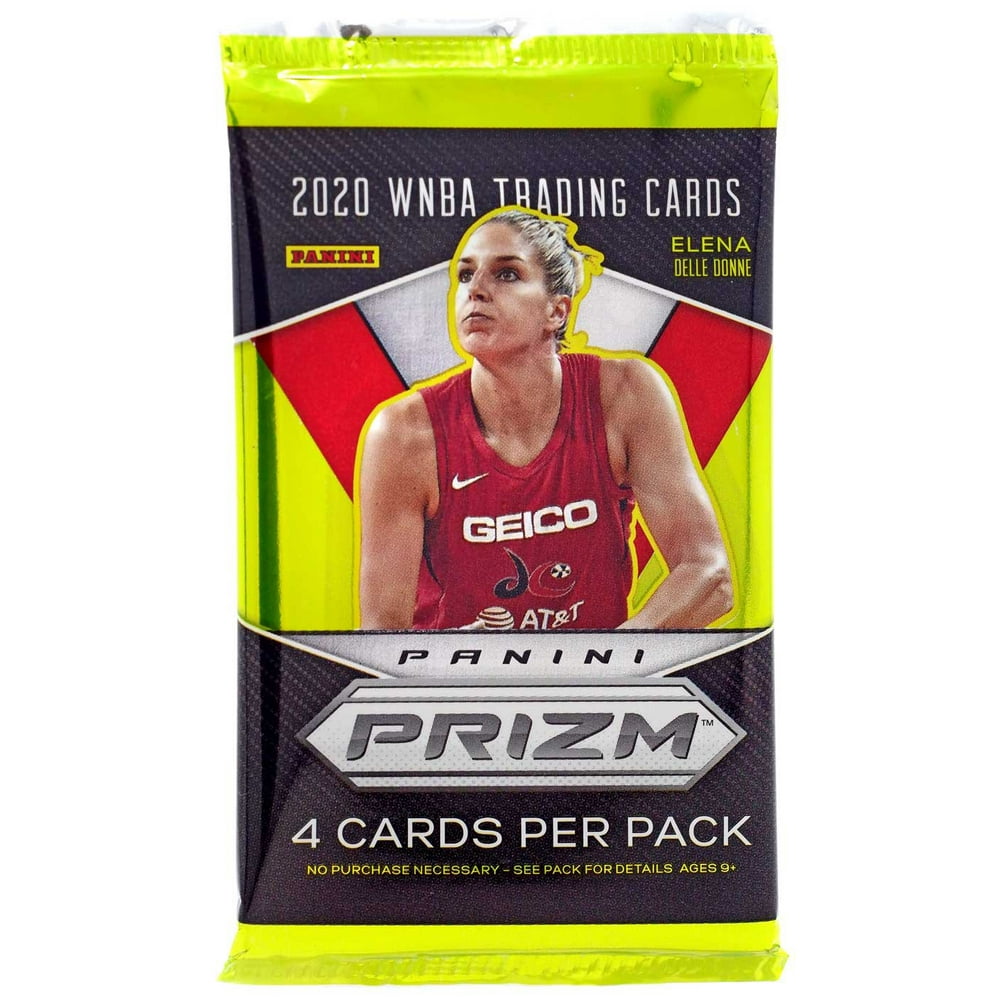 WNBA Panini 2020 Prizm Basketball Trading Card RETAIL Pack [4 Cards