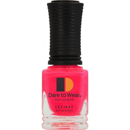 LECHAT Dare to Wear Nail Polish, That's Hot Pink, 0.500