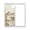 Off-White, variant on Brown Western Farmhouse Window Privacy Film, Vintage Cowboys Cactus Static Cling UV Sun Blocking Tint Film Heat Control Windows Films for Bedroom Bathroom, Window Stickers 17.7"x39.3"