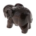 thumbnail image 3 of Decodeary Asian Wooden Elephant Figurine Handcrafted Statue Model Craft Ornament Style A 1 Pc, 3 of 6