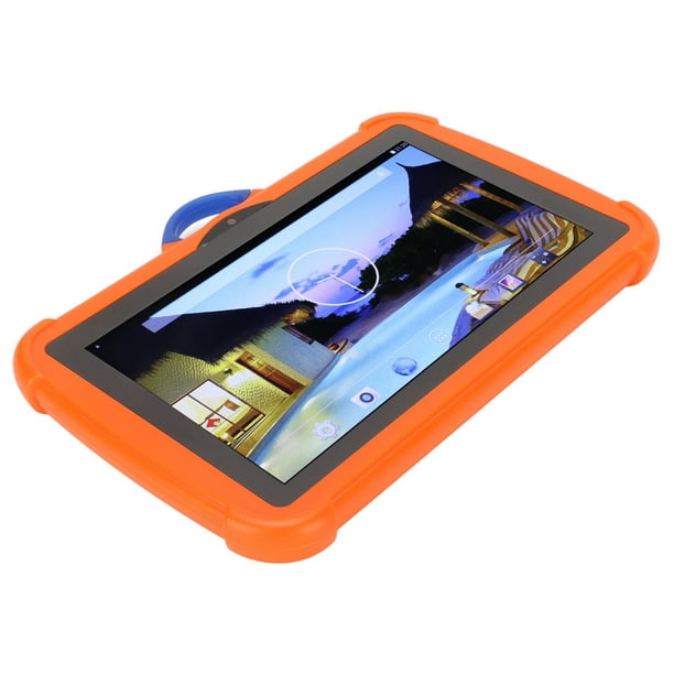Tablette Pour Enfants 7 Pouces, écran De Protection Des Yeux IPS HD,  Processeur Quad Core, ROM 1 Go 8 Go, Tablette Pour Tout-petits Avec, WiFi,  Deux Caméras Et étui De 