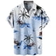 thumbnail image 1 of Camisas Hombre Camiseta de hombre informal con diseño de moda superior con estampado de calle al libre con estampado 3d de árbol de (Navy, XS), 1 of 5