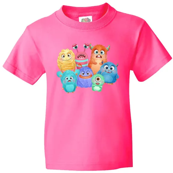 Bella Canvas Halloween Monsters! Monster Trick Or Treat Party Candy Toddler Shirt