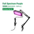 thumbnail image 2 of Full Spectrum LED Grow Light 50W 100W For Hydroponic Indoor Plants Growing Lamp For Greenhouse Seeding IP65 Waterproof ,Easy Installation, 2 of 7