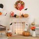 thumbnail image 2 of Naiovety Christmas Wreath LED Decoration Fashionable Delicate Holiday Household Lightness Application Gift Ornaments Wide Kits de decoración para fiestas No.2 Naiovety HA043969-02, 2 of 6
