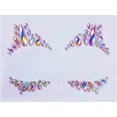 thumbnail image 2 of mtvxesu Eyelid Sticker Luminous Mermaid Face Jewelry, Body Rhinestones Luminous Music Carnival Party Makeup Sale, 2 of 2