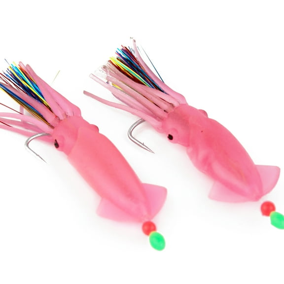 Ahi USA Rock Cod Fishing Squirts Pink Glow
