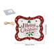 thumbnail image 1 of Pendiente de madera Navideña, adorno de porche, colgante de fiesta, decoración de jardín, árbol de Navidad, lujo para exteriores, resistente al clima, madera natural, para jardín, duradero,, 1 of 6