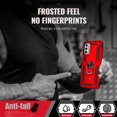 thumbnail image 3 of CoverON For Motorola Moto G 5G 2022 Case, Ring Kickstand Rugged Phone Cover Magnetic Car Mount Compatible - Red, 3 of 9