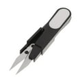 thumbnail image 4 of Scissors Metal Stringing Materials Thread Cutter Fishing Line U Sewing Scissors - Black, 4 of 8